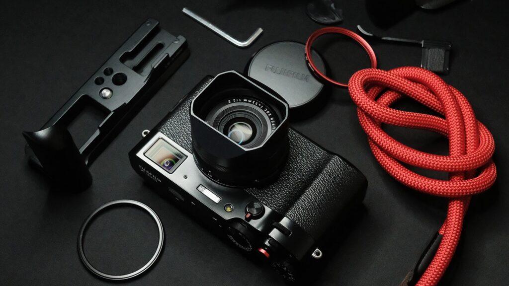 Fujifilm X100V with Haoge Lens hood and other accessories by Al Mansur