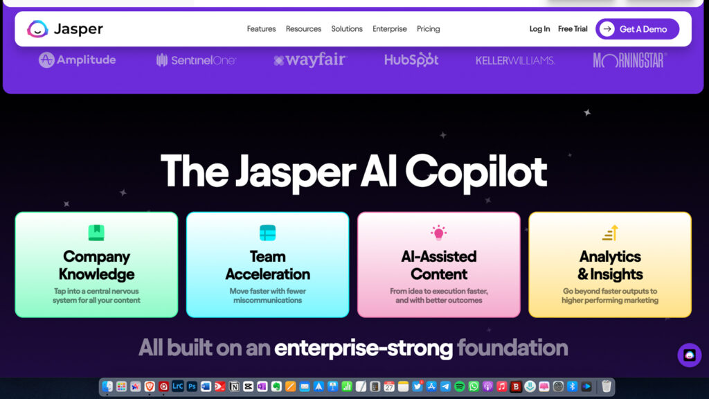 Jasper AI copilot