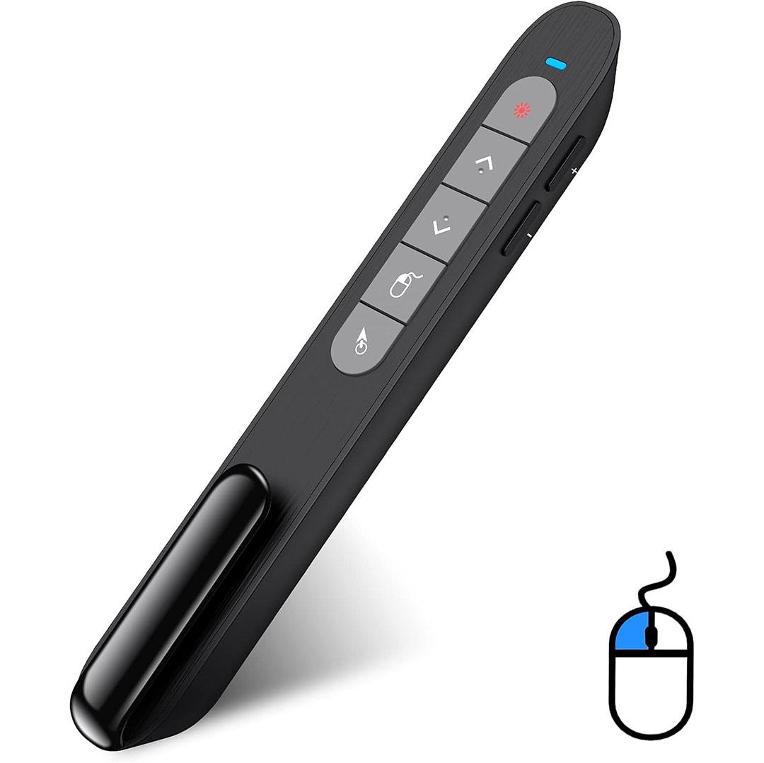 DinoFire Wireless Presenter Remote with Air Mouse