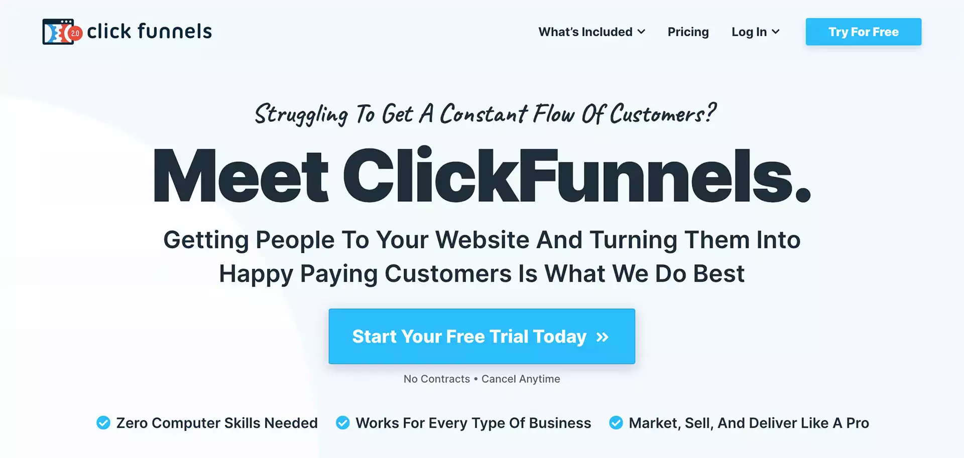 ClickFunnels for beginners: business tool that help to be a millionaires.