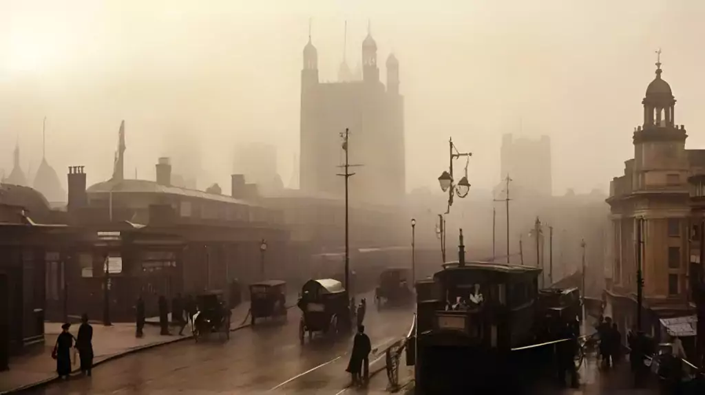 London street 1925