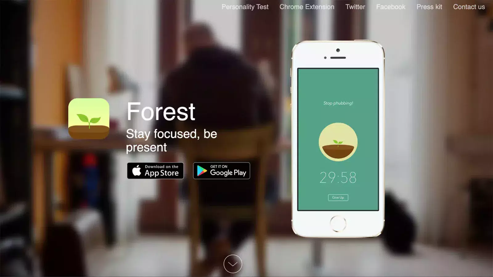 Forest time management app