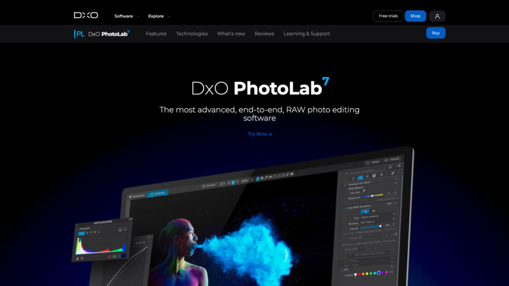 best photo editing software for Mac: DXO Photolab