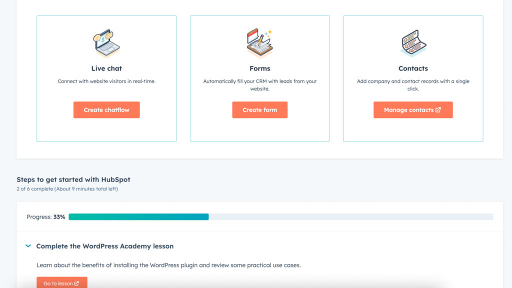 Manage sales pipeline with HubSpot CRM