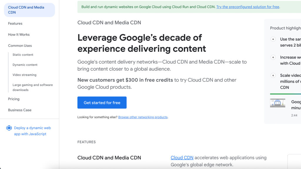 Google Cloud Content Delivery Network