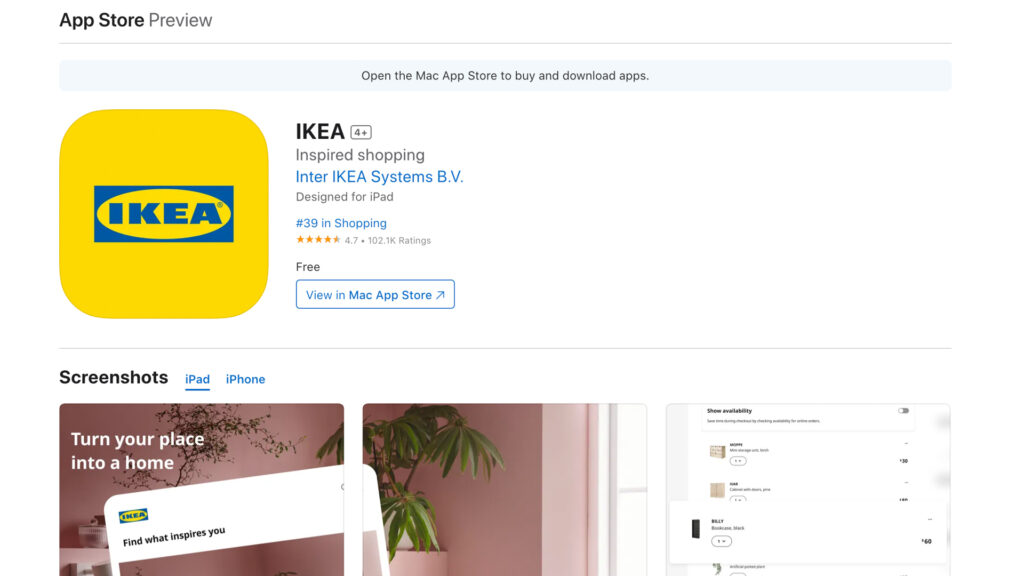 Recommended Apple Vision Pro Apps for Home Management and Automation: Ikea Place